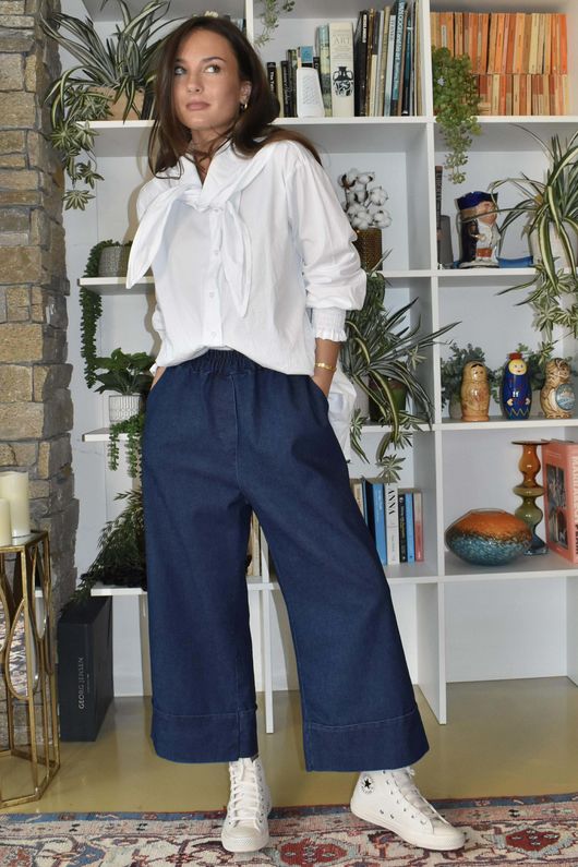 Billie Sailor Kick Jean Dark